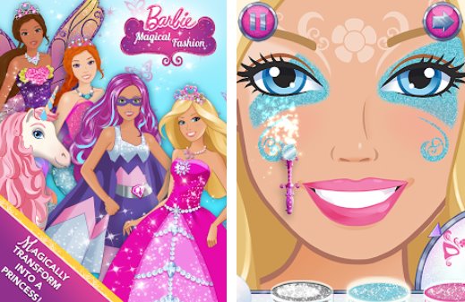 barbie magical fashion