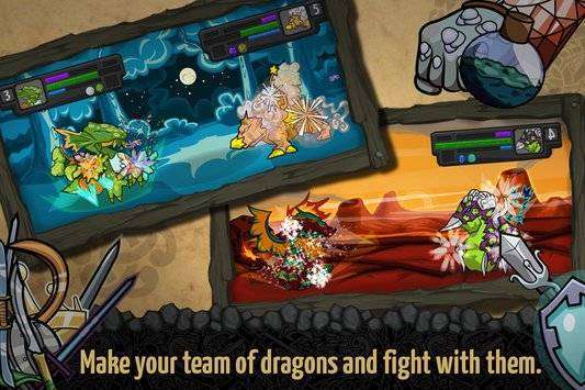 Bataille de dragon -Monster Dragons MOD APK Android Télécharger
