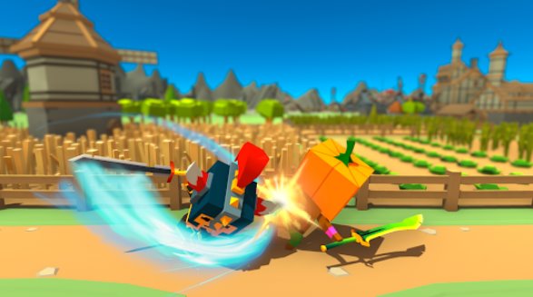 Gameplay screenshot from battle flare fighting rpg for Android