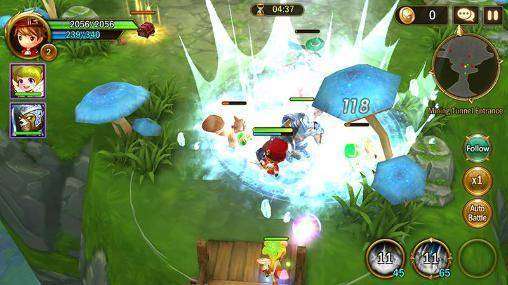 Gameplay screenshot from battle tales for Android