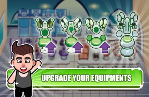 Gameplay screenshot from be beautiful salon top beauty procedures game for Android