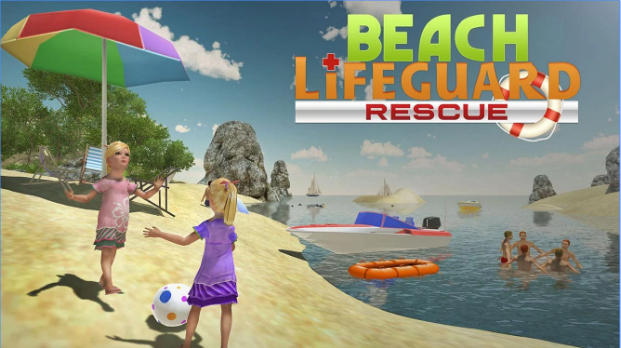 beach rescue lifeguard team