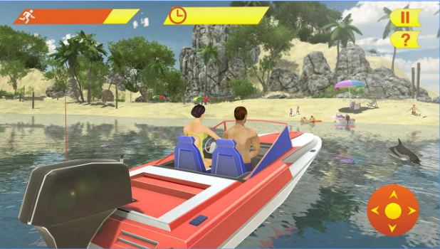 Gameplay screenshot from beach rescue lifeguard team for Android