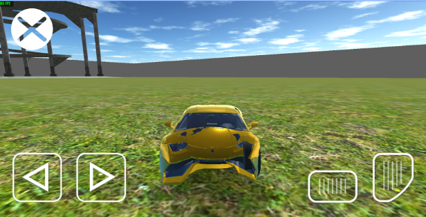 Gameplay screenshot from beam damage engine for Android