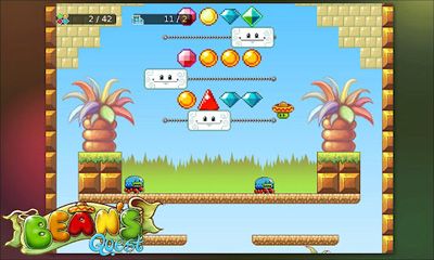 Gameplay screenshot from bean s quest for Android