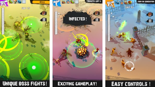 Gameplay screenshot from beat the dead for Android