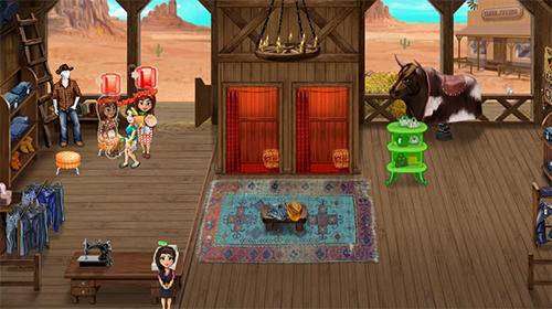 Gameplay screenshot from bella Fashion design for Android