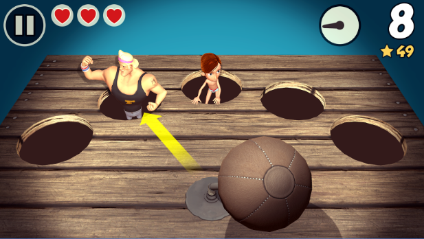 Gameplay screenshot from bendik and monsteret for Android