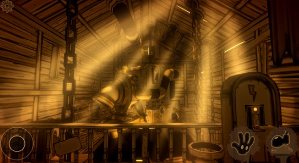 Gameplay screenshot from bendy and the ink machine for Android