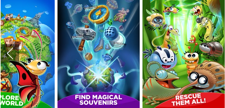 Gameplay screenshot from best fiends forever for Android
