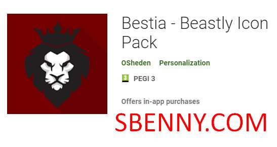 bestia beastly pack d'icônes