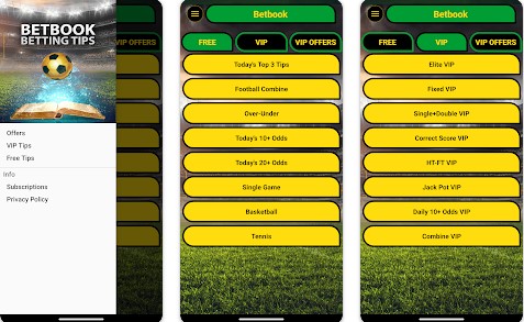 Gameplay screenshot from betbook betting tips for Android