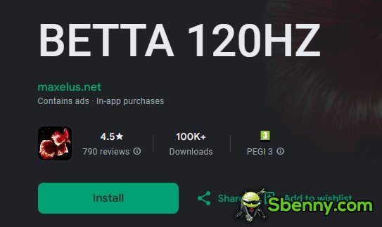 betta 120hz