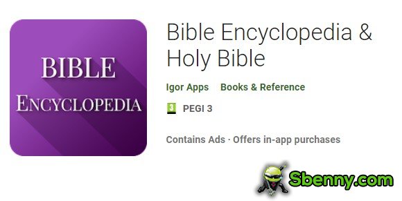 enciclopédia bíblica e bíblia sagrada