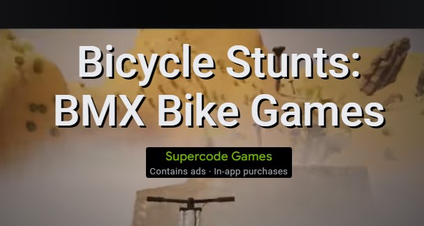 شیرین کاری با دوچرخه بازی های دوچرخه سواری bmx
