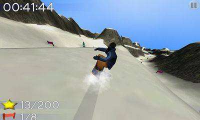 snowboard grande montagne MOD APK Android