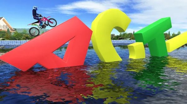 Gameplay screenshot from bike master 3d for Android