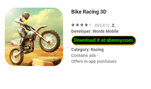 bike racing 3d game