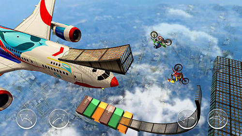 Gameplay screenshot from bike stunt master for Android