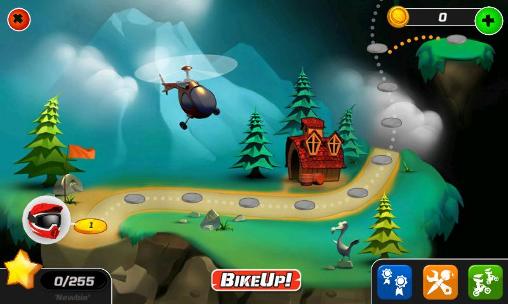 Gameplay screenshot from bike up for Android