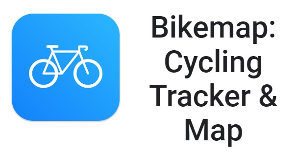 rastreador e mapa de ciclismo bikemap