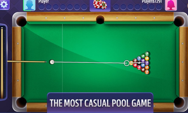 Gameplay screenshot from billiard for Android