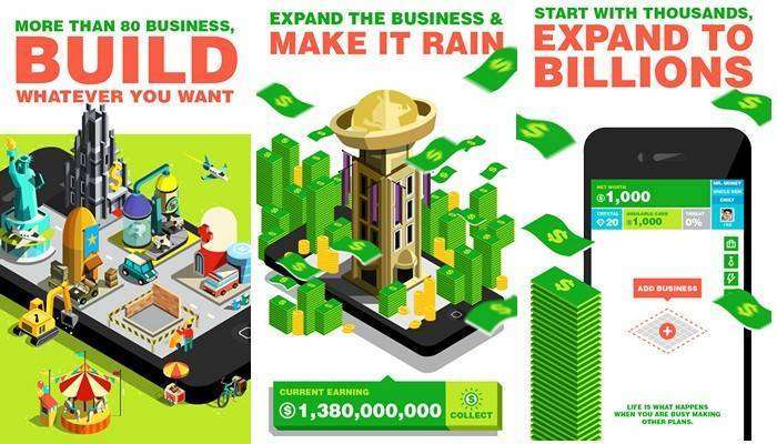 Milliardär. MOD APK Android Spiel kostenlos heruntergeladen werden