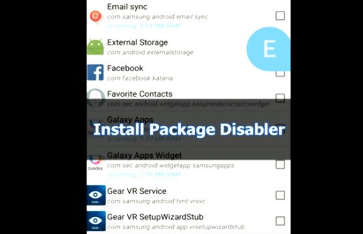 bk pacchetto disabilitatore Samsung MOD APK Android