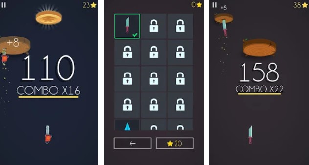 Gameplay screenshot from blade shooter for Android