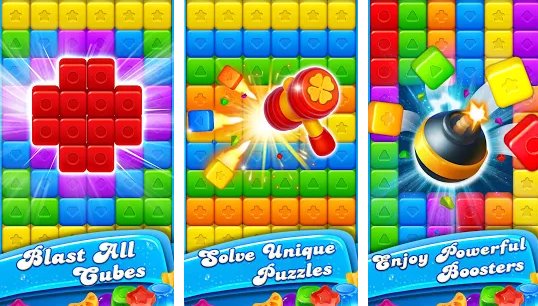 blast fever tap to crush and blast cubes MOD APK Android