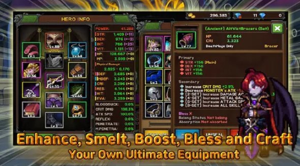 Gameplay screenshot from bless and magic for Android