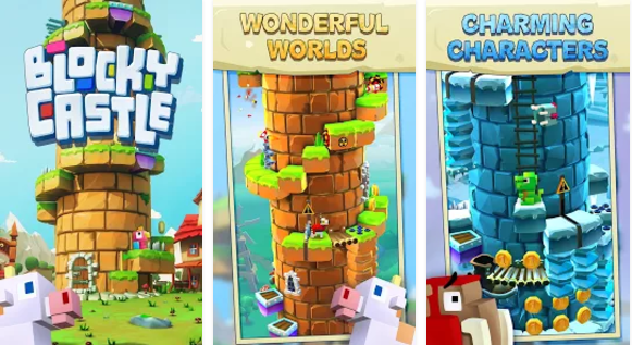 blocky castle