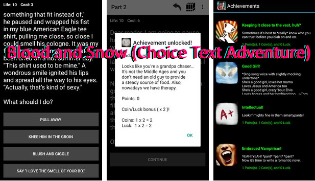  Blood and Snow (Choice Text Adventure)