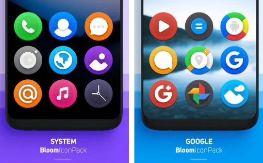 bloom icon pack MOD APK Android