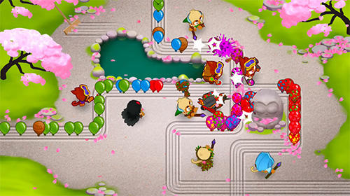 Gameplay screenshot from bloons td 6 for Android