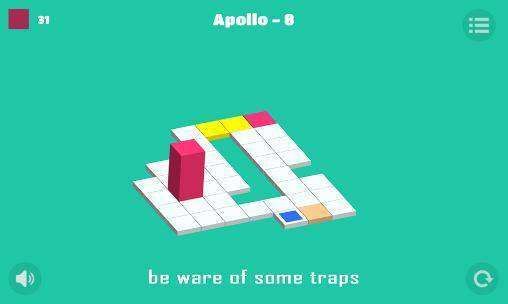 Gameplay screenshot from bloxorz block and hole for Android