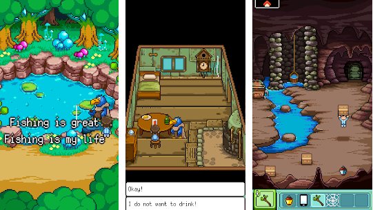 Gameplay screenshot from bluebird of happiness for Android