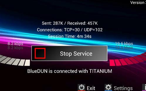 Gameplay screenshot from bluedun for Android