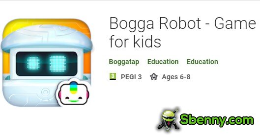 jogo de robô bogga para crianças