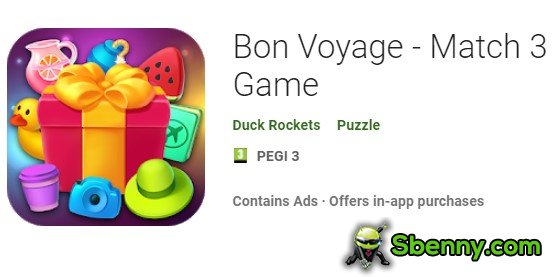 bon voyage match 3 game