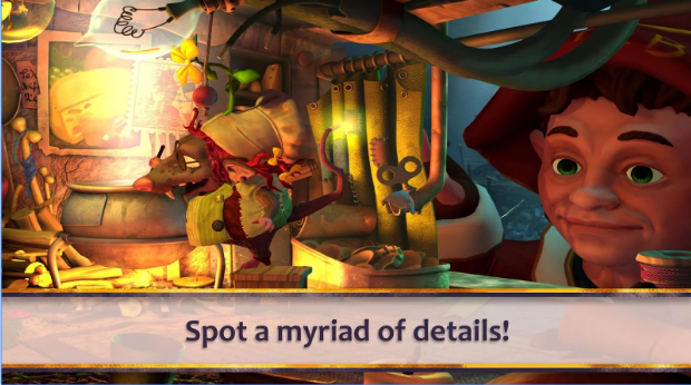 Gameplay screenshot from book of unwritten tales 2 for Android