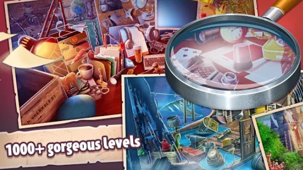 Gameplay screenshot from books of wonders hidden objects games collection for Android