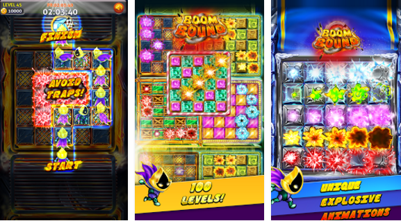 Gameplay screenshot from boom bound for Android