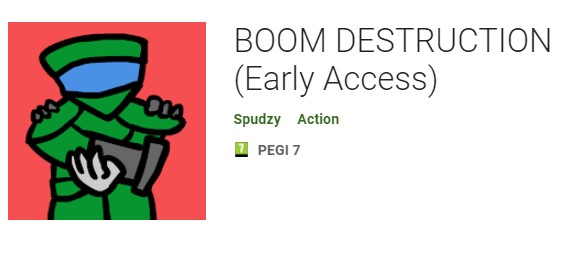 boom destruction  early access