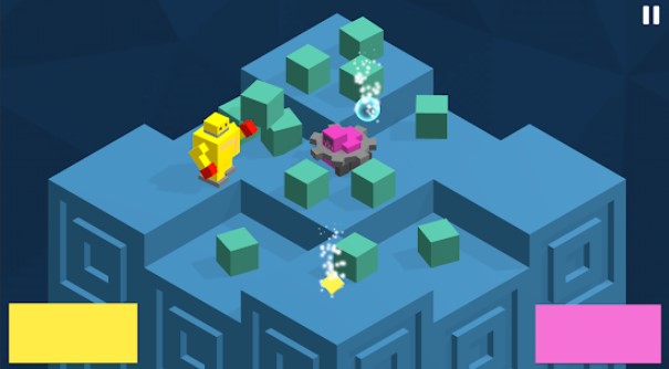 Gameplay screenshot from botsumo battle arena 2 player for Android