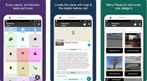 botswana travel and explore off MOD APK Android