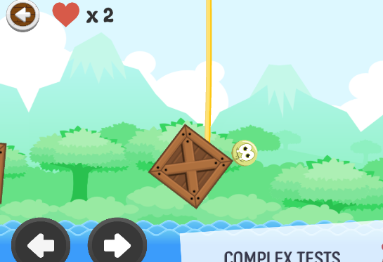 Gameplay screenshot from bounce tales for Android