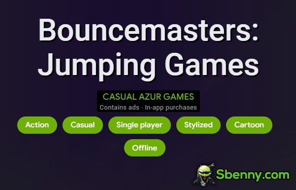 juegos de saltos de bouncemasters