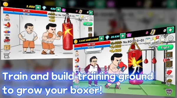 boxer clicker be the legend MOD APK Android