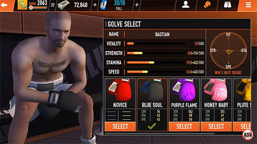 Gameplay screenshot from boxing king star of boxing for Android